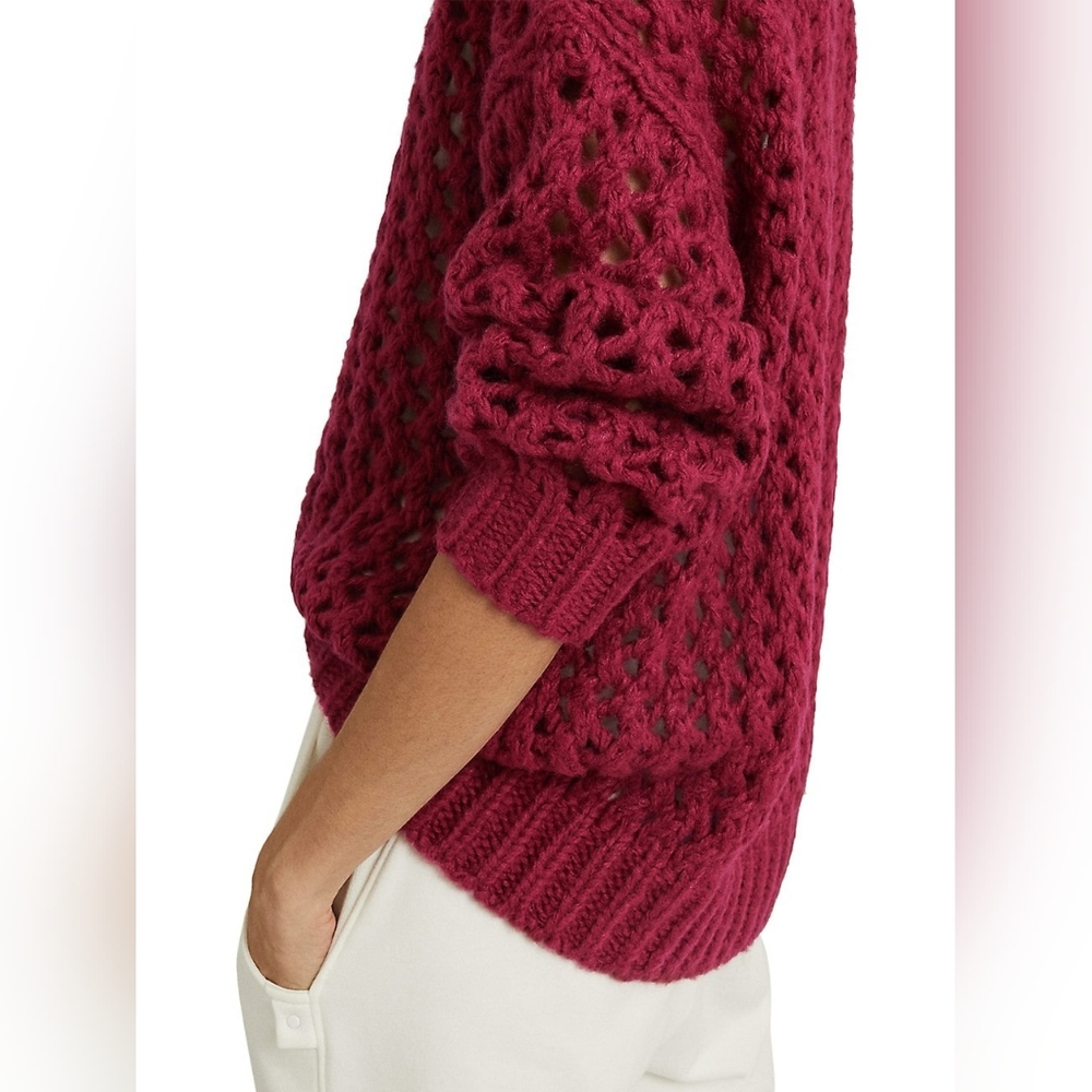 NWT REISS | Natalie Open Knit Sweater - Picture 7 of 10